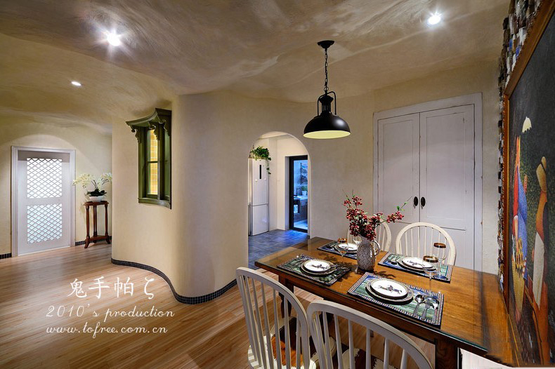 鬼手帕作品|森林恋歌童话小屋:100平三房的童话温謐
