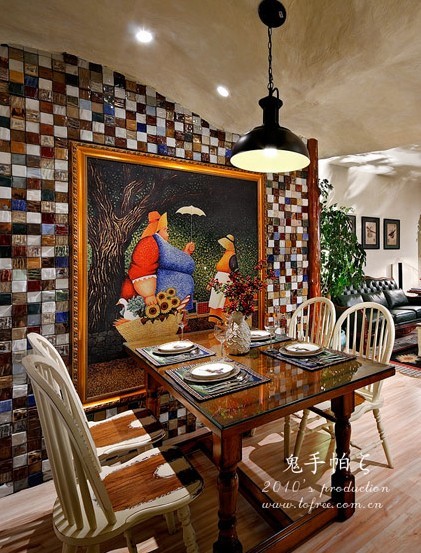 鬼手帕作品|森林恋歌童话小屋:100平三房的童话温謐