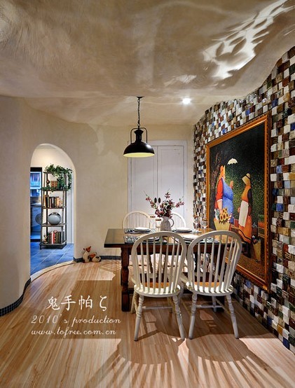 鬼手帕作品|森林恋歌童话小屋:100平三房的童话温謐