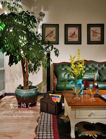 鬼手帕作品|森林恋歌童话小屋:100平三房的童话温謐