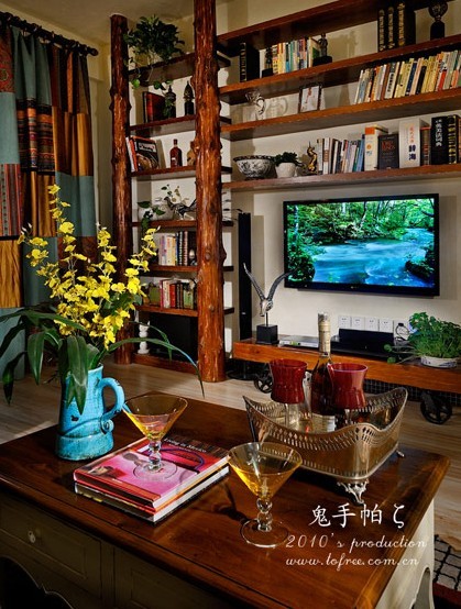 鬼手帕作品|森林恋歌童话小屋:100平三房的童话温謐