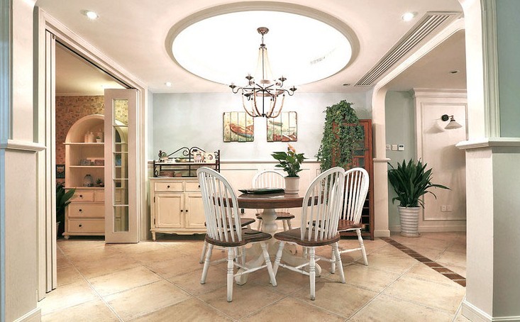 宁静又纯洁的蓝 200平米跃层大混搭海洋之家
