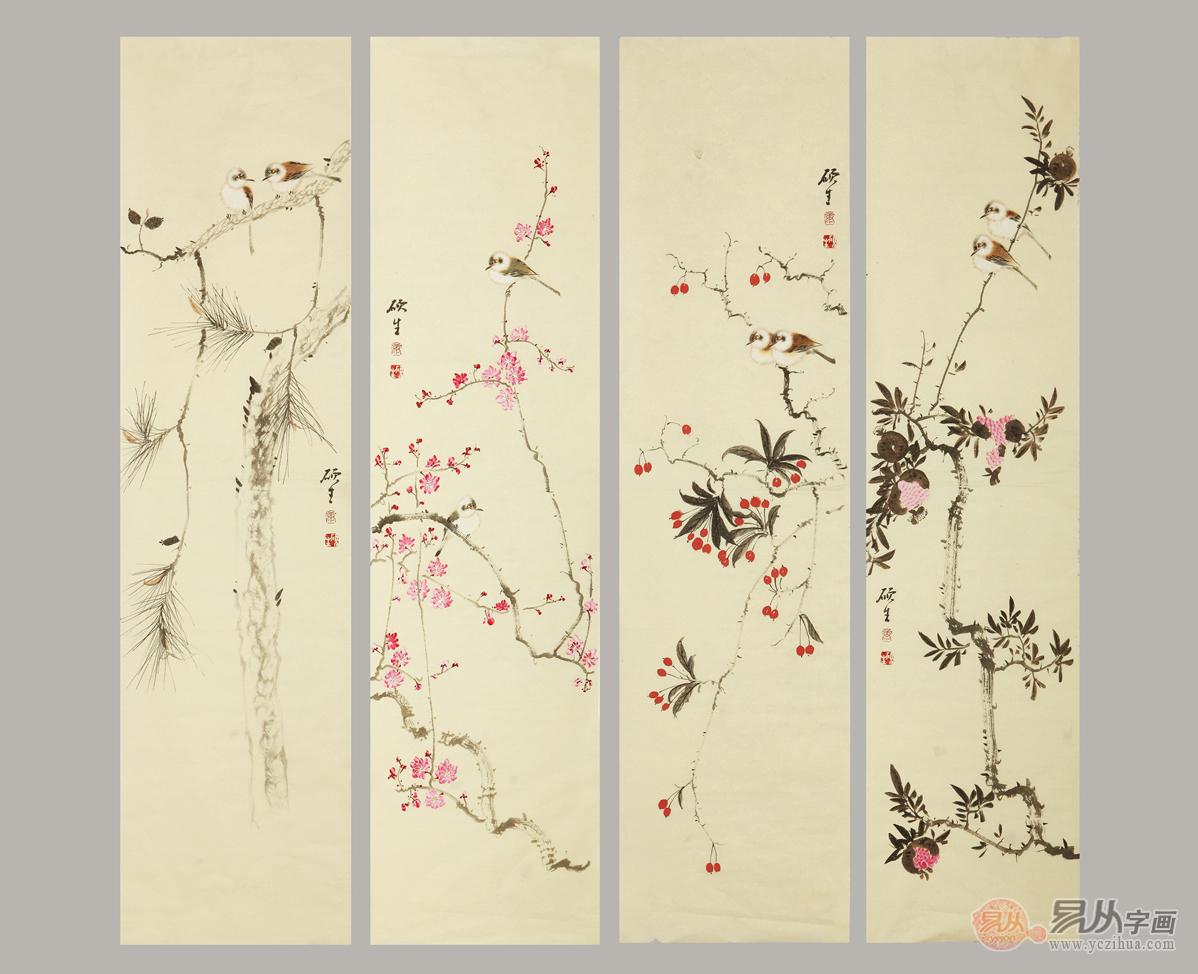 沙發後掛什麼畫好?傳統花鳥畫與風水搭配指南