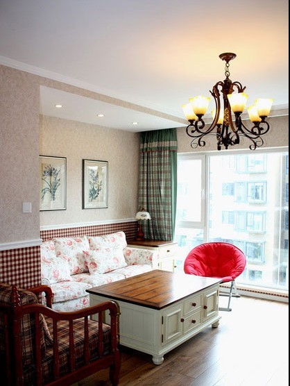 美式乡村82㎡两居乡村小屋