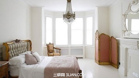 英倫裝修風格臥室設計效果