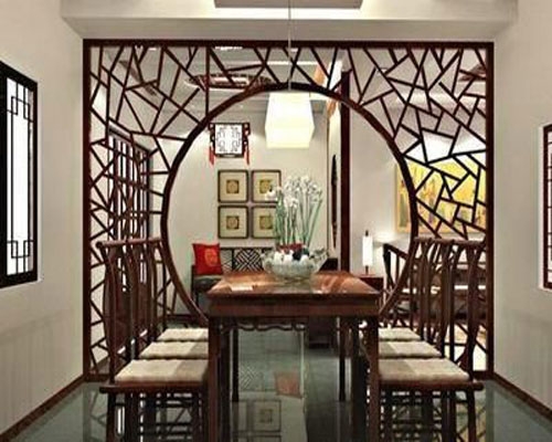 客廳餐廳博古架隔斷:圖文展示不同風格搭配效果