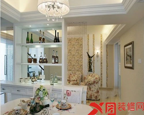 客廳餐廳博古架隔斷:圖文展示不同風格搭配效果