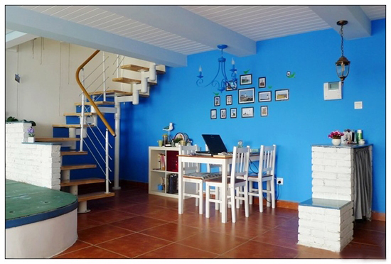 微晨海風LOFT 慵懶清涼的地中海風格居所