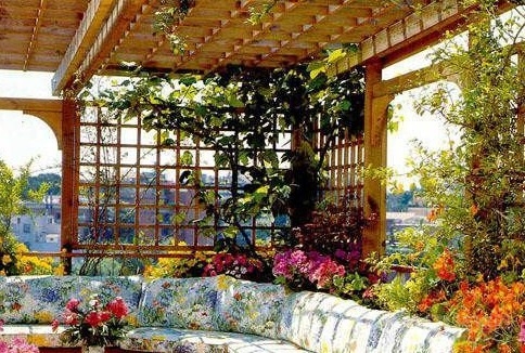 四款屋頂花園效果圖 打造私享綠色休閒空間