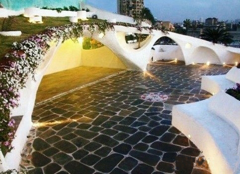 四款屋頂花園效果圖 打造私享綠色休閒空間