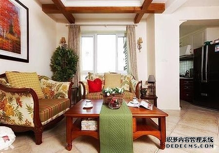 90平米简约雅致田园风格家居图赏