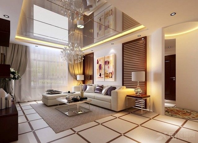 5款客廳吊頂風格案例欣賞 | 現代家居裝修精選