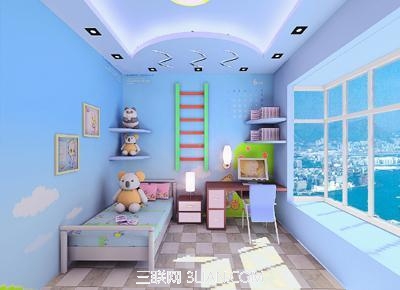 兒童房裝修顏色搭配原則:明亮對比與年齡適配
