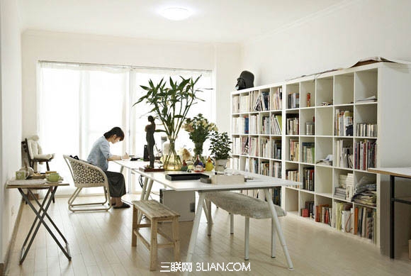 家裝書櫃效果圖