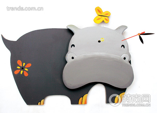 可愛河馬時鐘DIY:親手打造孩子喜愛的動物鐘表