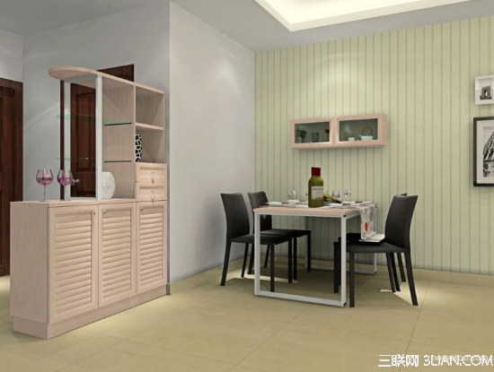 2014 玄關隔斷效果圖：空間劃分的實用與美感