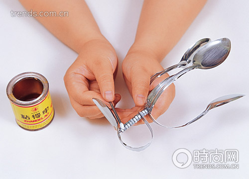 DIY 手工藝:製作簡易鐵勺燭台裝飾