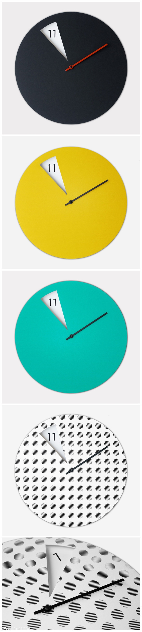 極簡掛鐘 Freakish Clock 設計解析