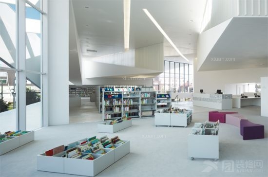 圖書館室內設計案例欣賞：打造充滿書香的家居空間