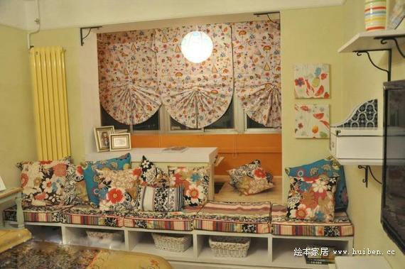 18平米卧室阳台改造：休闲、娱乐与储物三位一体