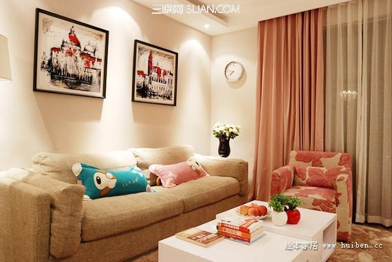 79㎡摩登二居：温馨与时尚的三口之家