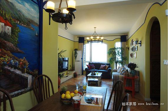 88平3居地中海混搭风格家居