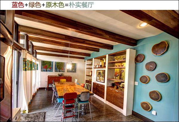 甜蜜家居之旅：走进五口之家的彩色王国