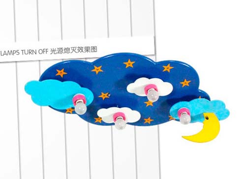 超萌超可愛的兒童房吊頂燈推薦