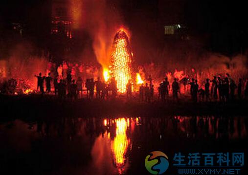 燒寶塔燈的起源與由來