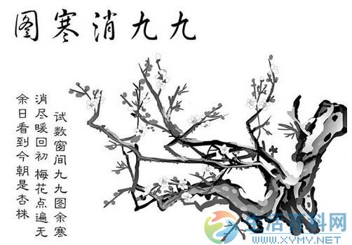 小寒习俗：喝腊八粥与消寒图